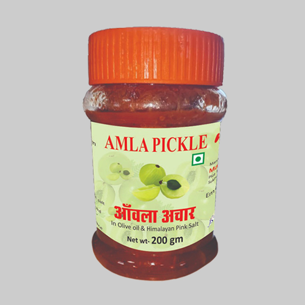 Amla Pickle (In Olive Oil, Low sodium)