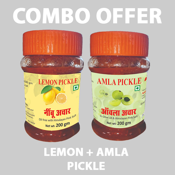 Lemon & Amla Pickle (Low Sodium)